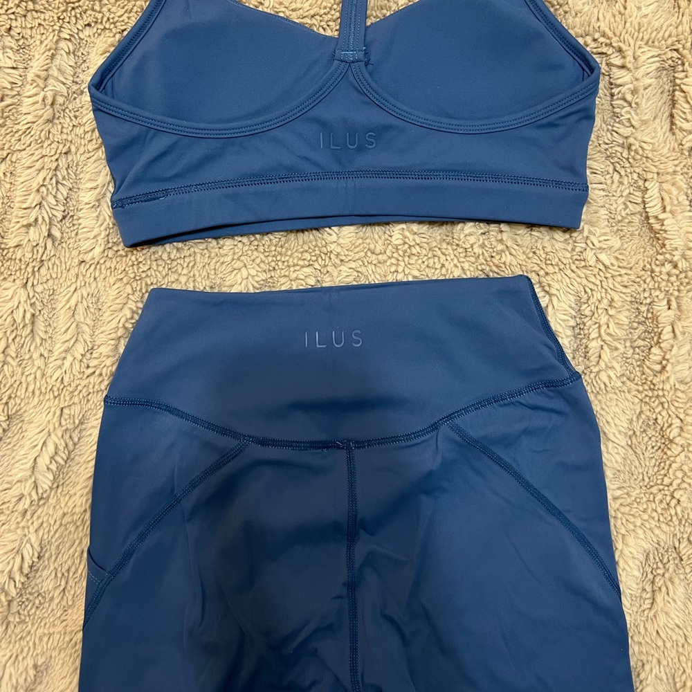 Selling as a SET, ILUS workout pants and sports bra.